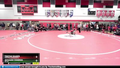 132 lbs Cons. Round 4 - Giovanni Cisneros, Zillah vs Tristan Sharpe, Cascade Leavenworth