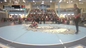 98 lbs 3rd Place Match - Brannick Reyes, Blackfoot High School vs Morris Heib, Snake River