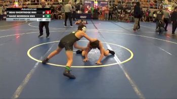 85 lbs Cons. Round 4 - Beau Shortridge NW5, Perkins vs Raige Morrison NW3, Donahue Wrestling Academy