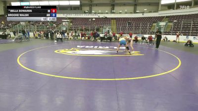 131 lbs Cons. Round 2 - Brooke Walsh, Alfred State vs Bella Sowards, Sacred Heart