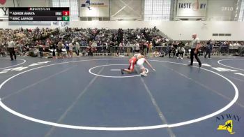 138 lbs Champ. Round 2 - Eric LaPage, Malone Youth Wrestling Club vs Asher Anaya, Deep Roots Wrestling Club
