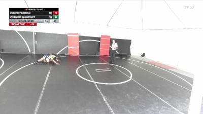 120 lbs Cons. Semi - Enrique Martinez, Fifth Sun WC vs Elmer Florian, Downey High School