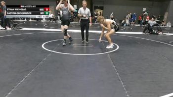 174 lbs Cons. Round 5 - Easton Olenberger, Oklahoma Wesleyan vs Ethan Nicholas, Northeast Oklahoma