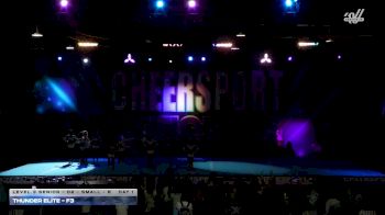 Thunder Elite - F3 [2026 L3 Senior - D2 - Small - B Day 1] 2026 CHEERSPORT National All Star Cheerleading Championship