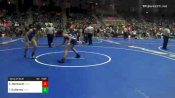 138 lbs Consolation - Ayden Reinhardt, Cornerstone vs Tyler Gutierrez, Ohana