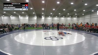 115 lbs Chloe Skiles, Illinois vs Leila Witzerman, California Gold