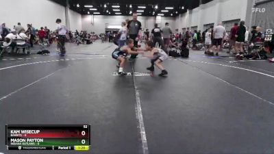 52 lbs Round 6 (10 Team) - Mason Payton, Indiana Outlaws vs Kam Wisecup, Bandits