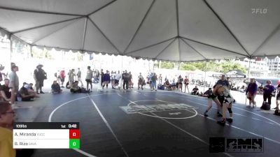 109 lbs Consi Of 8 #1 - Amanda Miranda, Yucca Valley vs Berlyn Rizo, Savage House WC