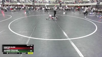 55 lbs Champ. Round 1 - Kamden Frailing, Team Nazar Training Center vs Sawyer Klein, Wisconsin