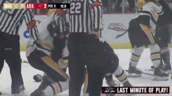 Wheeling Nailers And Adirondack Thunder End The Weekend  With A Fight Or Five