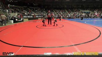 43 lbs Quarterfinal - Attikus Tucker, Hobbs Elite vs Philip Reimer, Team Nazar