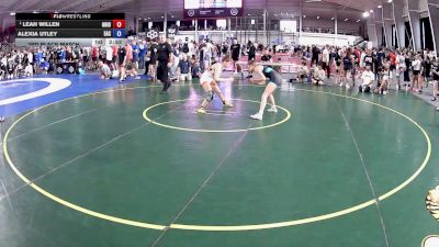 110 lbs 1st Place Match - Leah Willen, Ohio vs Alexia Utley, Elite Athletic Club