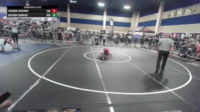 85 lbs 2nd Place - Yadier Osorio, Legends Of Gold LV vs Oliver Garcia, Riverside Rascal