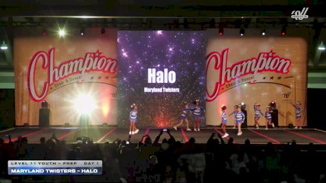Maryland Twisters - Halo [2025 L1.1 Youth - PREP Day 1] 2025 Champion Cheer and Dance Grand Nationals