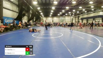 95 lbs Rr Rnd 5 - Brycen Dawley, Team Alien UFO vs Reed Davis, West Virginia Wild I