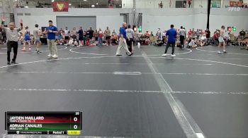 115 lbs Round 1 (6 Team) - Jayden Maillard, Terps Xtreme MS vs Adrian Canales, Rebellion