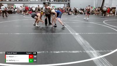 157 lbs Finals (2 Team) - Curtis Rebert, Gettysburg vs Kevin Rafferty, Este Built Underground