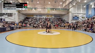 215 lbs 1st Place Match - Patrick Donahue, Cape Henlopen H S vs Zakir Roberson, Delcastle H S