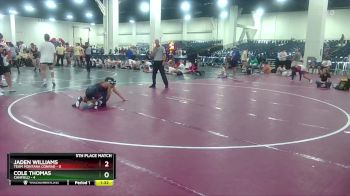 113 lbs Finals (8 Team) - Jaden Williams, Team Montana Conrad vs Cole Thomas, Canfield