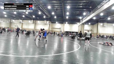165 lbs Consi Of 8 #2 - Luciano Lovito, Wellington Wrestling vs Jalen Sanders, Lugo Wrestling Club