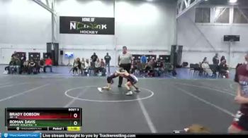 64 lbs Round 1 (8 Team) - Brady Dobson, 4M vs Roman Davis, Armory Athletics