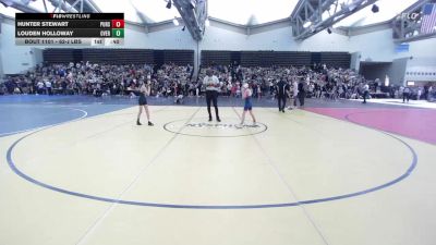 62-J lbs Quarterfinal - Hunter Stewart, Pursuit Wrestling Academy vs Louden Holloway, Overtime
