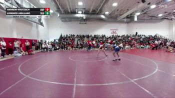 126 lbs Cons. Round 3 - Andrew Krutzsch, Arapahoe vs Lorenzo Arellano, Fort Lupton