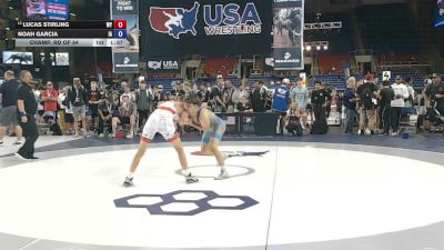 132 lbs Champ. Rd Of 64 - Lucas Stirling, Wyoming vs Noah Garcia, Iowa