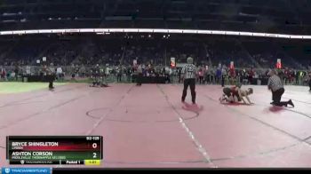 D2-125 lbs Semifinal - Bryce Shingleton, Linden vs Ashton Corson, Middleville Thornapple Kellogg