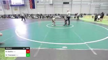 70 lbs Rr Rnd 5 - Manuel Sedillo, LV Bears WC vs West Thompson, Silver State