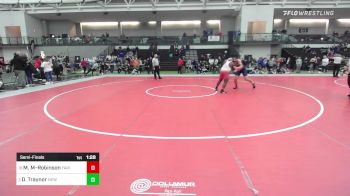 285 lbs Semifinal - Malachi Mercer-Robinson, Fairfield Prep vs Doug Traynor, New Fairfield