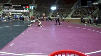 157 lbs Champ. Round 2 - Robert Best, University Of Central Florida vs Wyatt Spencer, Bluefield State