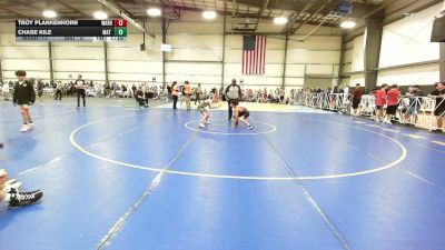 90 lbs Rr Rnd 3 - Troy Plankenhorn, Warhawks - MS vs Chase Kile, Mat Warriors Green MS - MS
