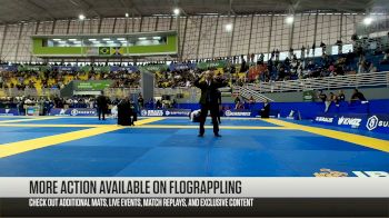 Ysak Barreto De Souza vs Julio Cesar Roque Da Silva 2026 Brasileiro Jiu-Jitsu IBJJF
