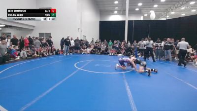 105 lbs Round 5 (6 Team) - Rylan Wax, POWA vs Jett Johnson, Mat Assassins Black