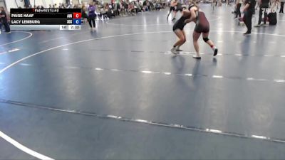131 lbs Champ. Round 2 - Lacy Lemburg, Southeast CC vs Paige Haaf, Augsburg University