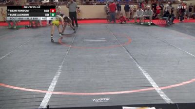 105_B lbs Round Of 64 - Sean Ransom, Mount Union vs Luke Jackson, Kiski Area