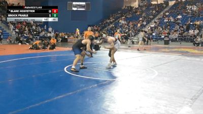 175 lbs Cons. Round 6 - Brock Frable, Southern Lehigh vs Blake Hostetter, Oxford