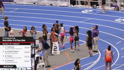 Youth Girls' 200m 11-12 Year Old Division, Finals 12