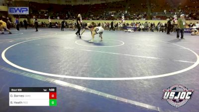 112 lbs Semifinal - Drew Barnes, Cardinal Wrestling Club vs Braden Heath, Piedmont