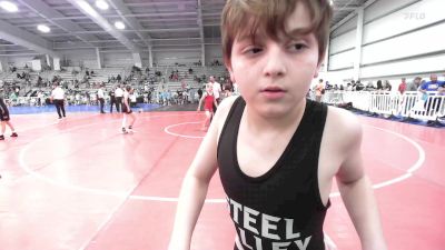 85 lbs Rr Rnd 3 - Max Staples, Steel Hunt Savages vs Marino Pawlos, Quest School Of Wrestling ES