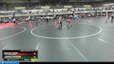 87 lbs Cons. Round 1 - Khyler Young, Wrestling Factory vs Conrad Davidson, Askren Wrestling Academy