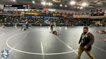 144 lbs Champ. Round 2 - Jacob Penzkover, La Crosse Aquinas vs Kam Luif, Lombard (Montini)