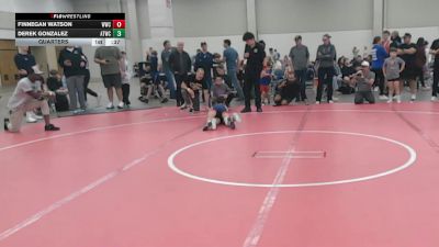 70 lbs Quarters - Finnegan Watson, Wildcat Wrestling Club vs Derek Gonzalez, Austin Texas Wrestling Club