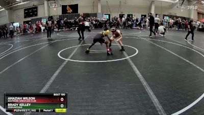 80 lbs Quarterfinal - Amaziah Wilson, Baltimore Wrestling Club vs Brady Kelley, Germantown