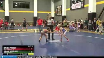 52 lbs Round 4 (12 Team) - Grace Nedelsky, Missouri Gold vs Maci Brendlinger, Grit And Grace