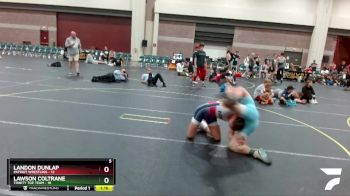 167 lbs Finals (2 Team) - Lawson Coltrane, Trinity Top Team vs Landon Dunlap, Patriot Wrestling