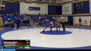 157 lbs Cons. Round 4 - Justin Hoffman, Alfred State vs Jonathan Siemsen, Sacred Heart University