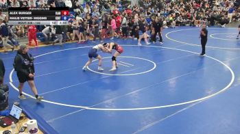 132 lbs Cons. Round 4 - Hailie Vetter- Higgins, Ken-Ton vs Alex Burger, Clarence