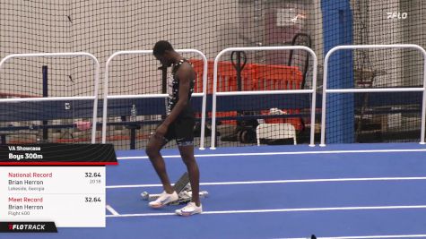 High School Boys' 300m, Finals 1